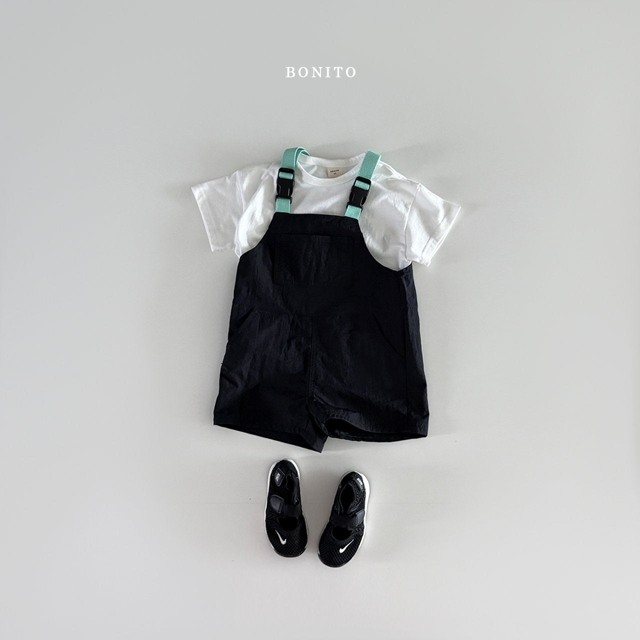 ［Bonito］Buckle overalls (baby, kids, adult)