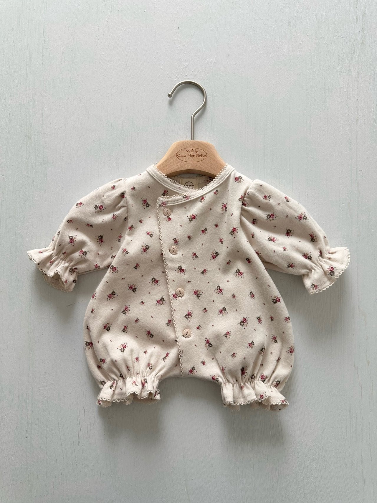 ［monbebe］Flower glowly rompers