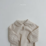 [minirobe] Toto check blouse