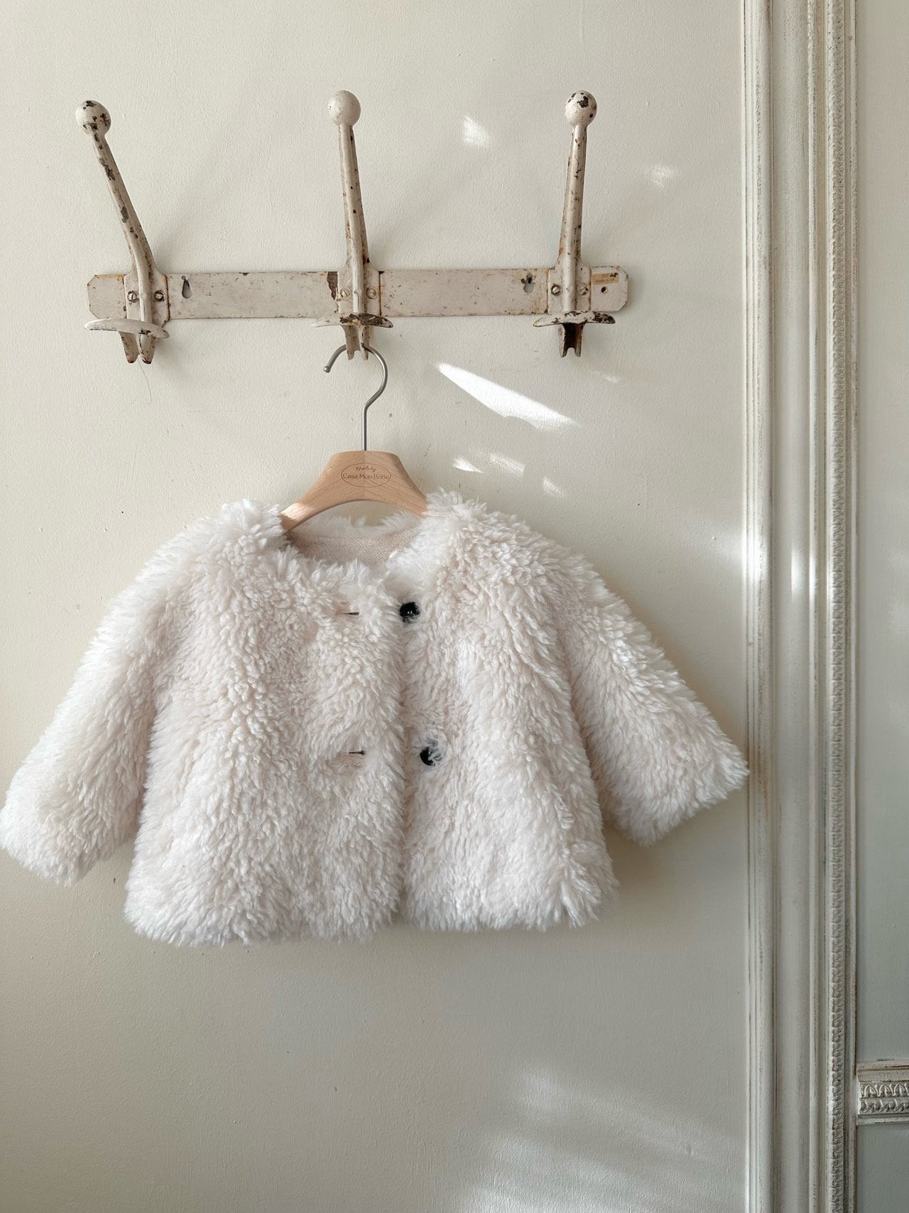 ［monbebe］Eco fur mouton jacket (kids)