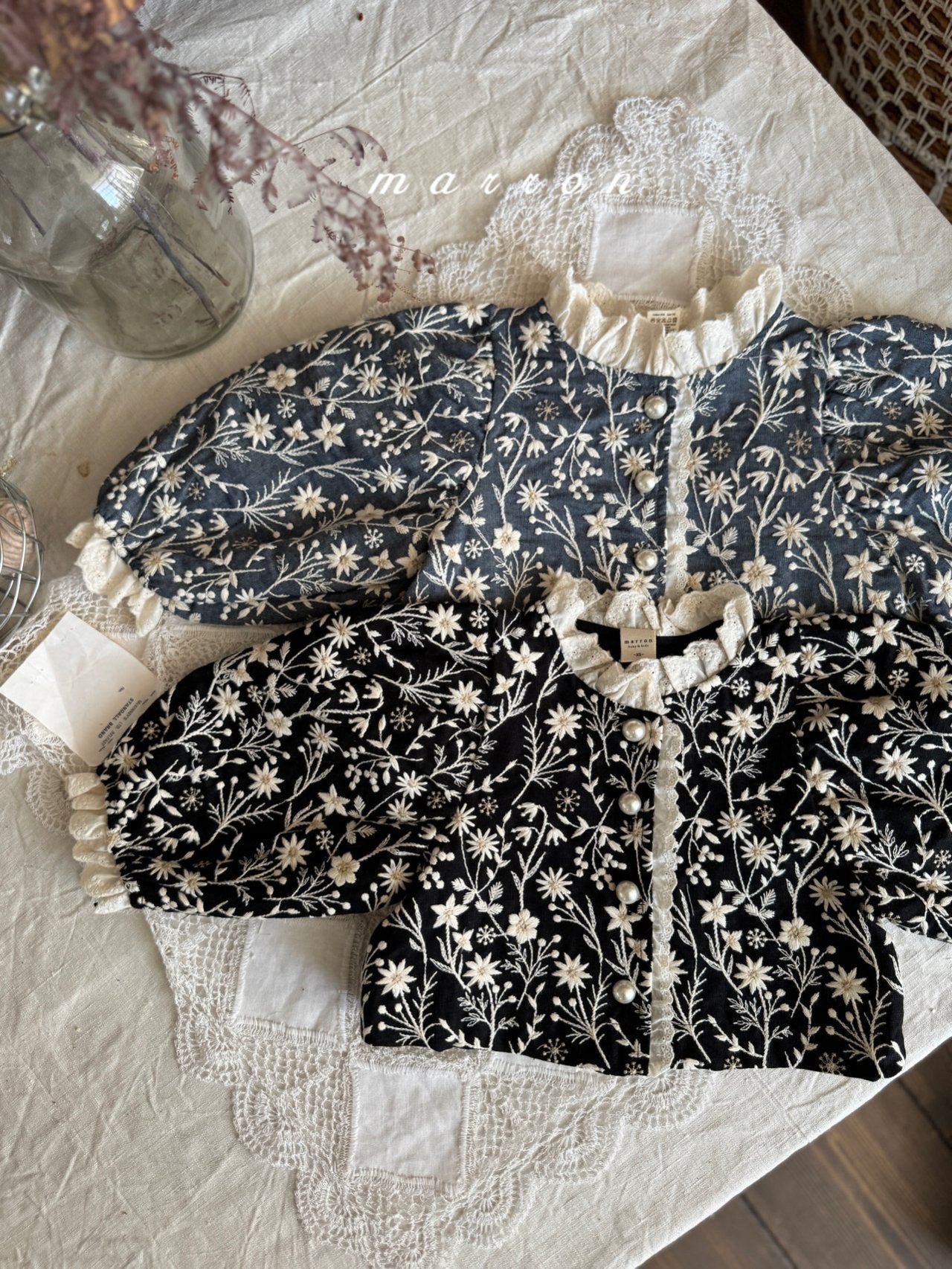 ［marron］Flower jacket