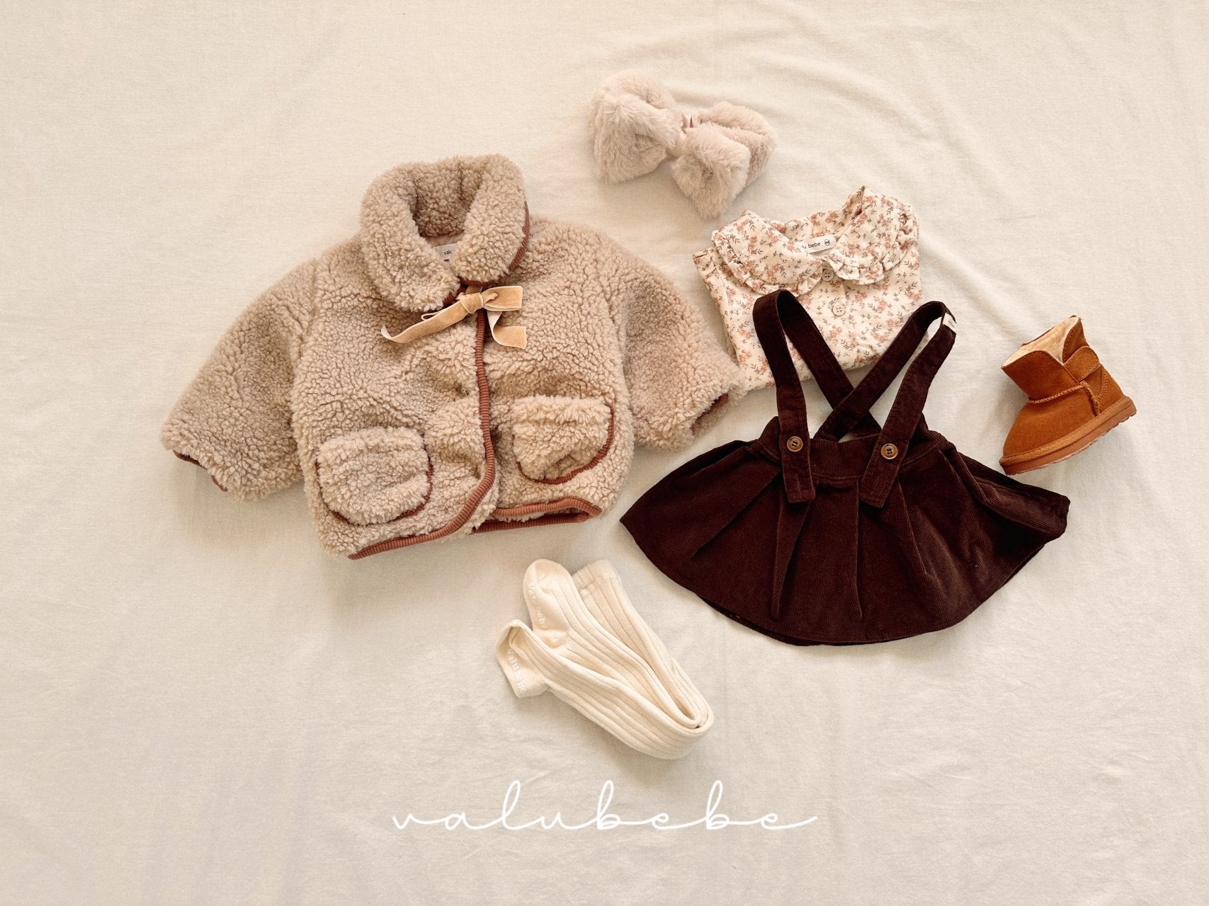 ［valubebe］Rumi collar blouse (baby)