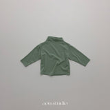 ［aou studio］Pompom mock neck
