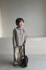［DISCO BONBON］Roll cotton pants