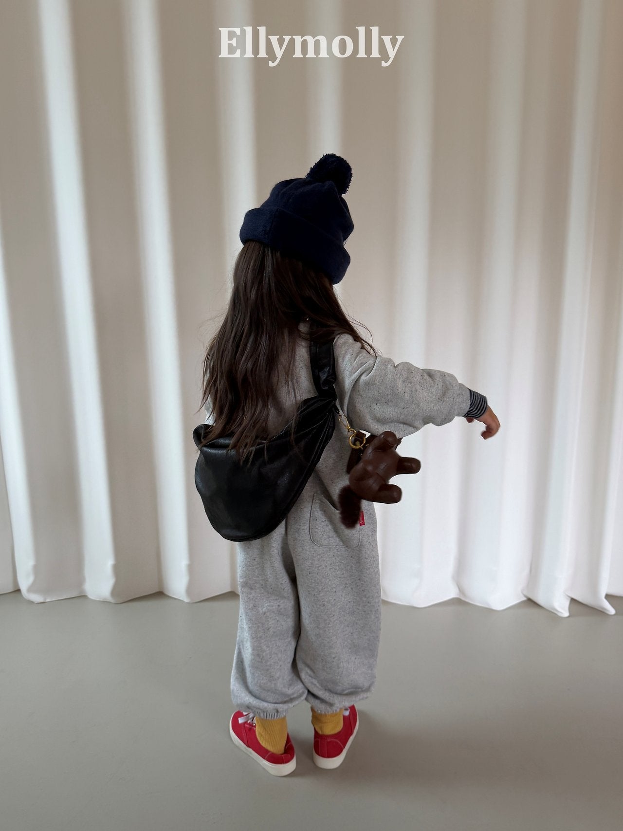 ［ELLY MOLLY］Memory frill bag