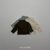 ［aou studio］Pompom mock neck