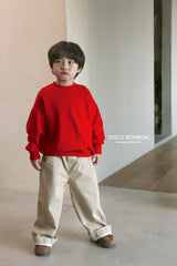 ［DISCO BONBON］Roll cotton pants