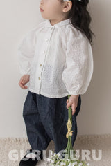 ［guru guru］Rui lace blouse (baby & kids)