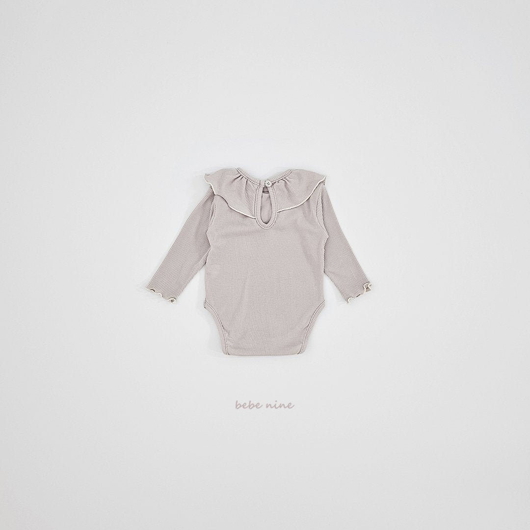 ［bebenine］Shirring Ribbed Suit