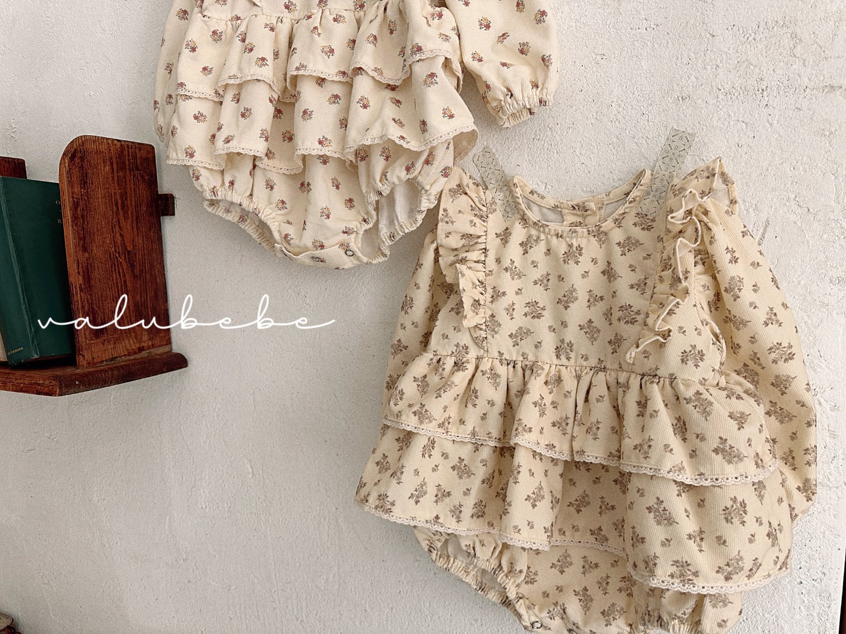 ［valubebe］Boen frill rompers (baby)