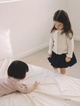 ［MELMEL］Balloon denim skirt