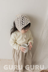 ［guru guru］Ribbed basic tee (baby & kids)