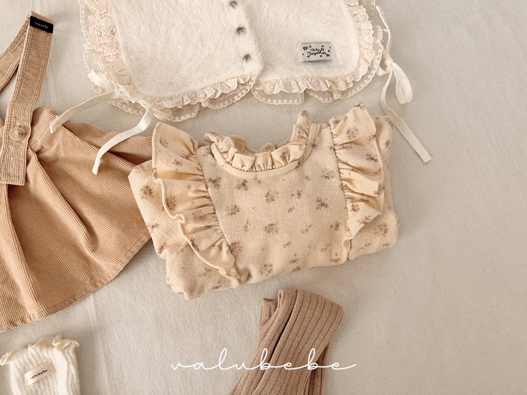［valubebe］Flower wing blouse (baby)