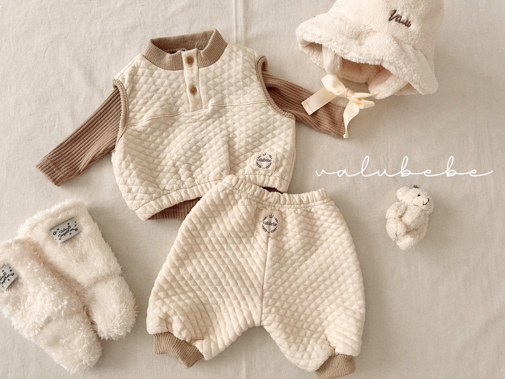 ［valubebe］Totoro quilting pants (baby & kids)