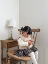 ［mimi market］Eyelet turtleneck tee