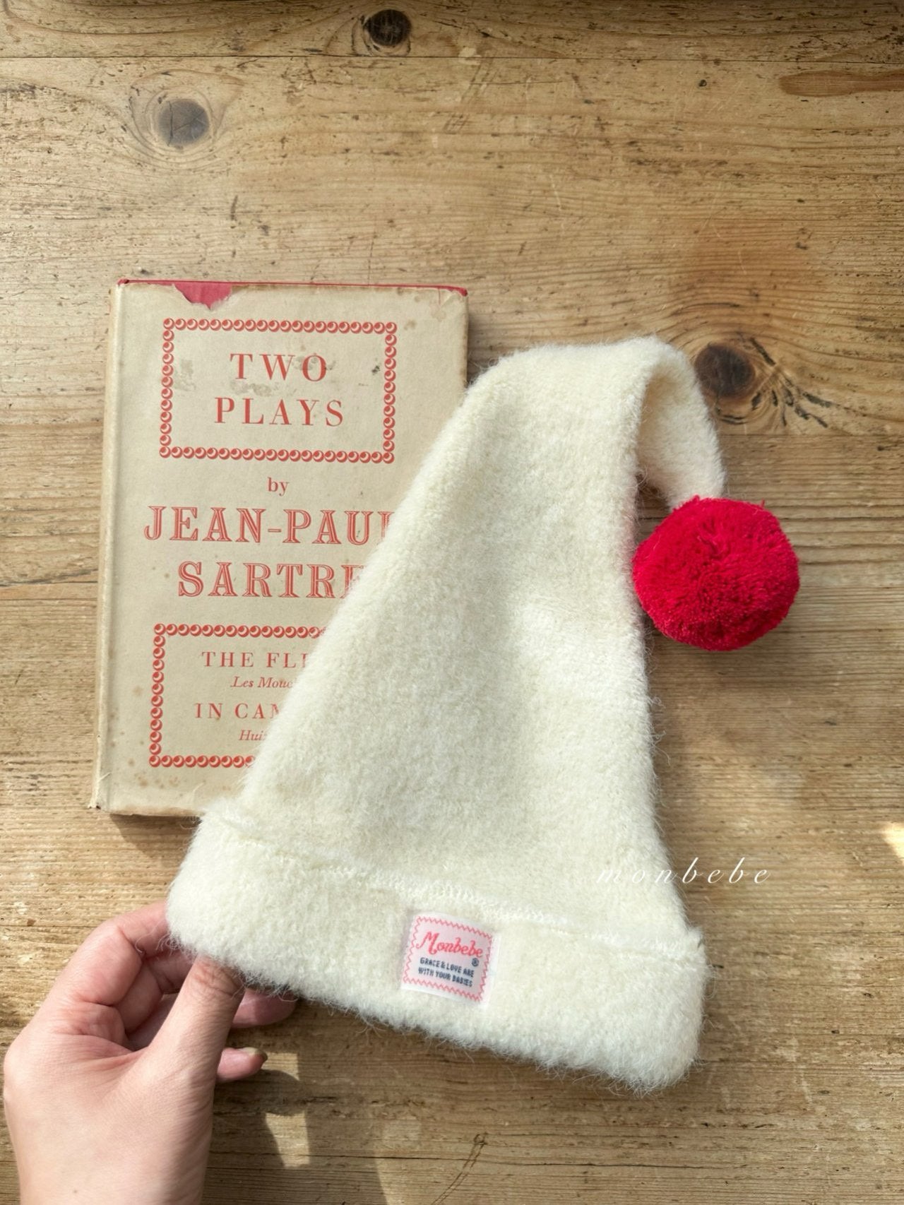 ［monbebe］Santa knot hat