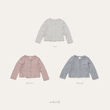 ［MELMEL］Eyelet cardigan