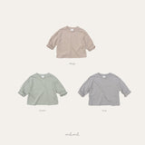 ［MELMEL］Striped daily tee