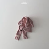 ［LINDO］Hood muffler (bunny)