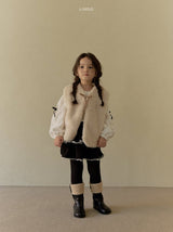 ［LINDO］Anna ribbon collar blouse