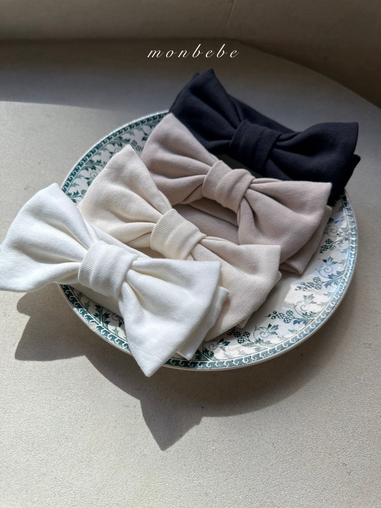 ［monbebe］Bebe ribbon hairband
