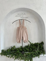 ［monbebe］Winter rib suspender pants