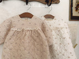 ［valubebe］Lace quilting one-piece (baby)