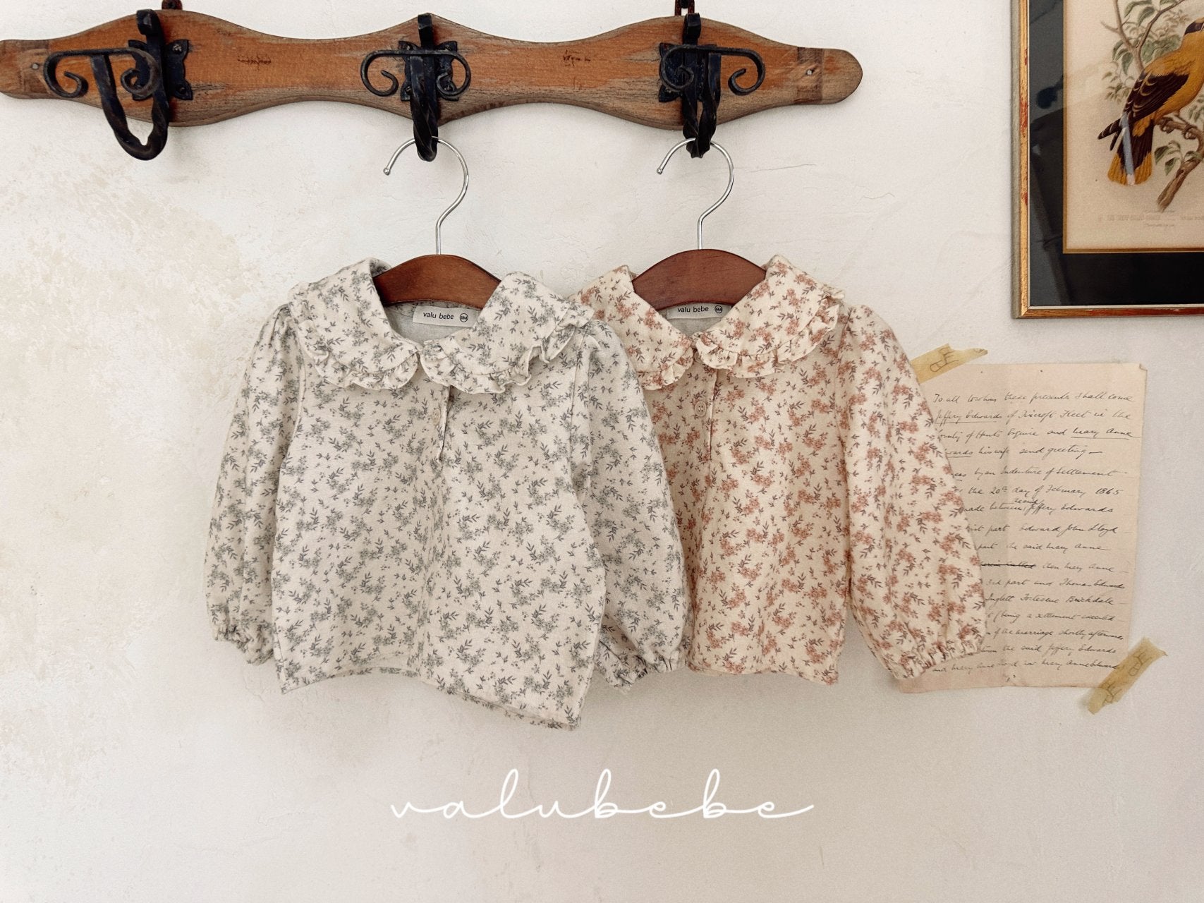 ［valubebe］Rumi collar blouse (baby)