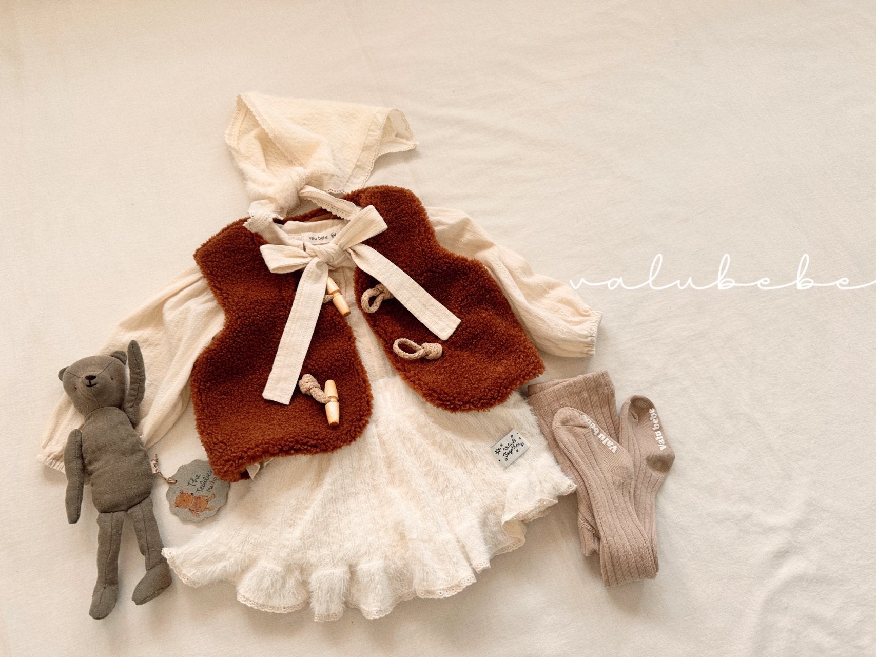 ［valubebe］Nette ribbon blouse (baby)