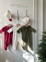 ［monbebe］Noel sailor rompers