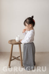 ［guru guru］Front slit tee (baby & kids)