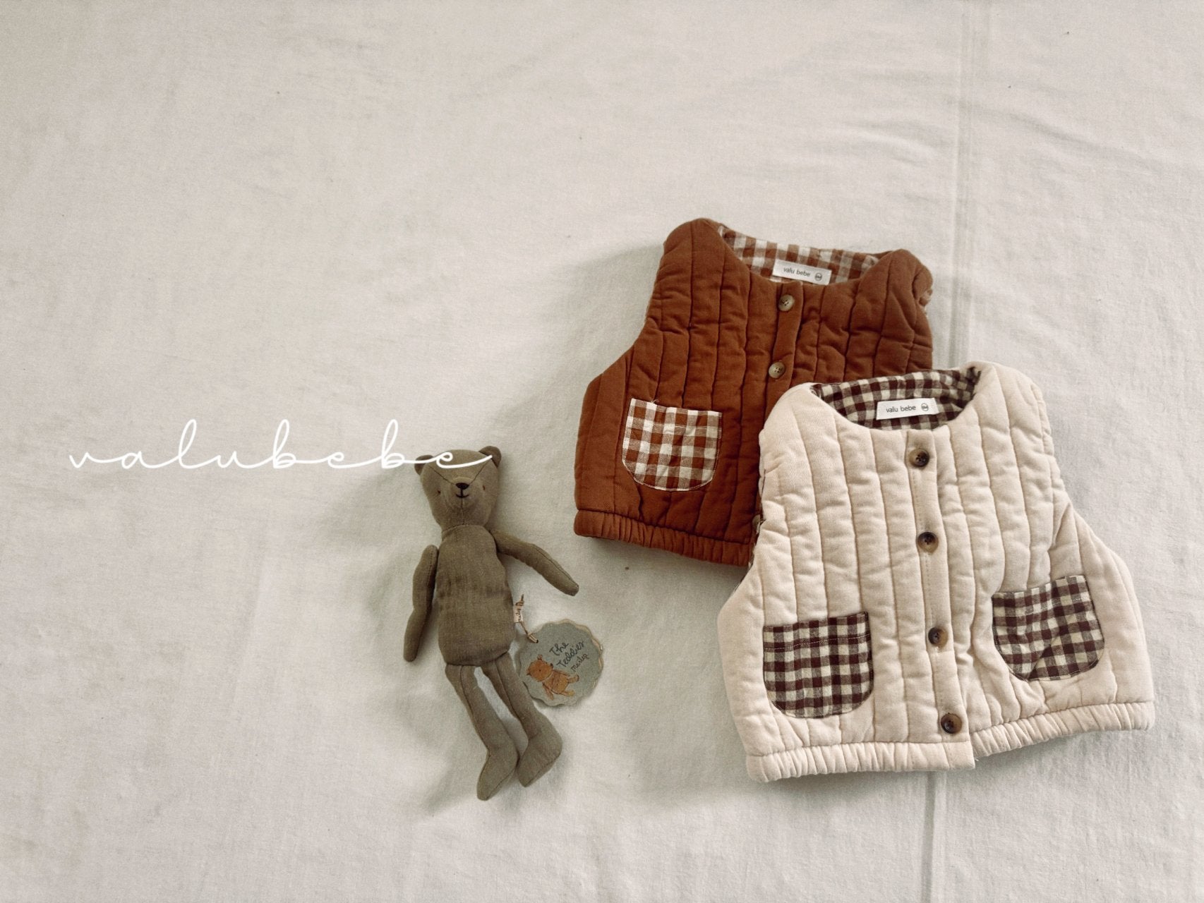 ［valubebe］Mare quilting vest (baby & kids)