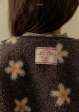 ［LINDO］Woody boa vest