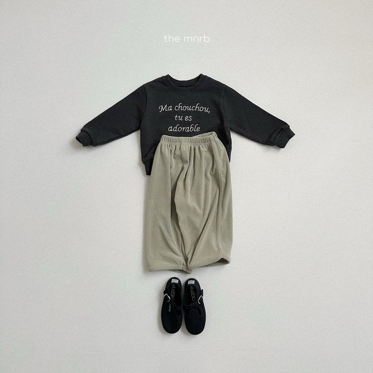 [minirobe]  Dewey terry pants