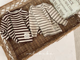 ［valubebe］Soft stripe tops (baby & kids)