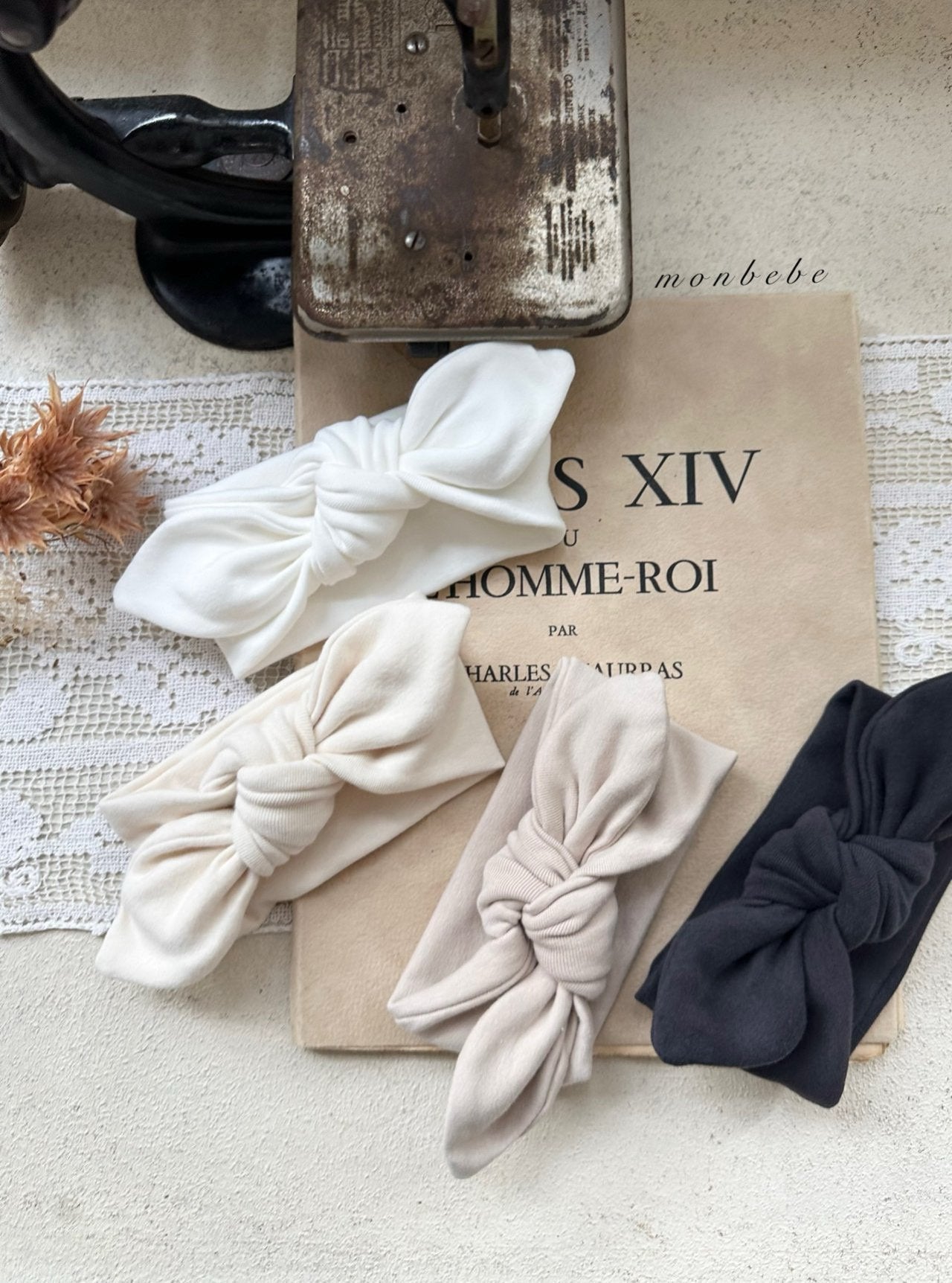［monbebe］Petit tie hairband