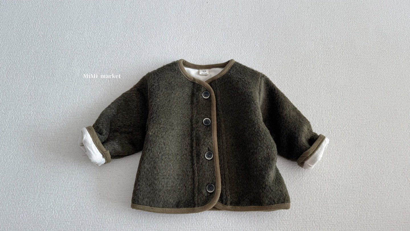 ［mimi market］Wool round jumper