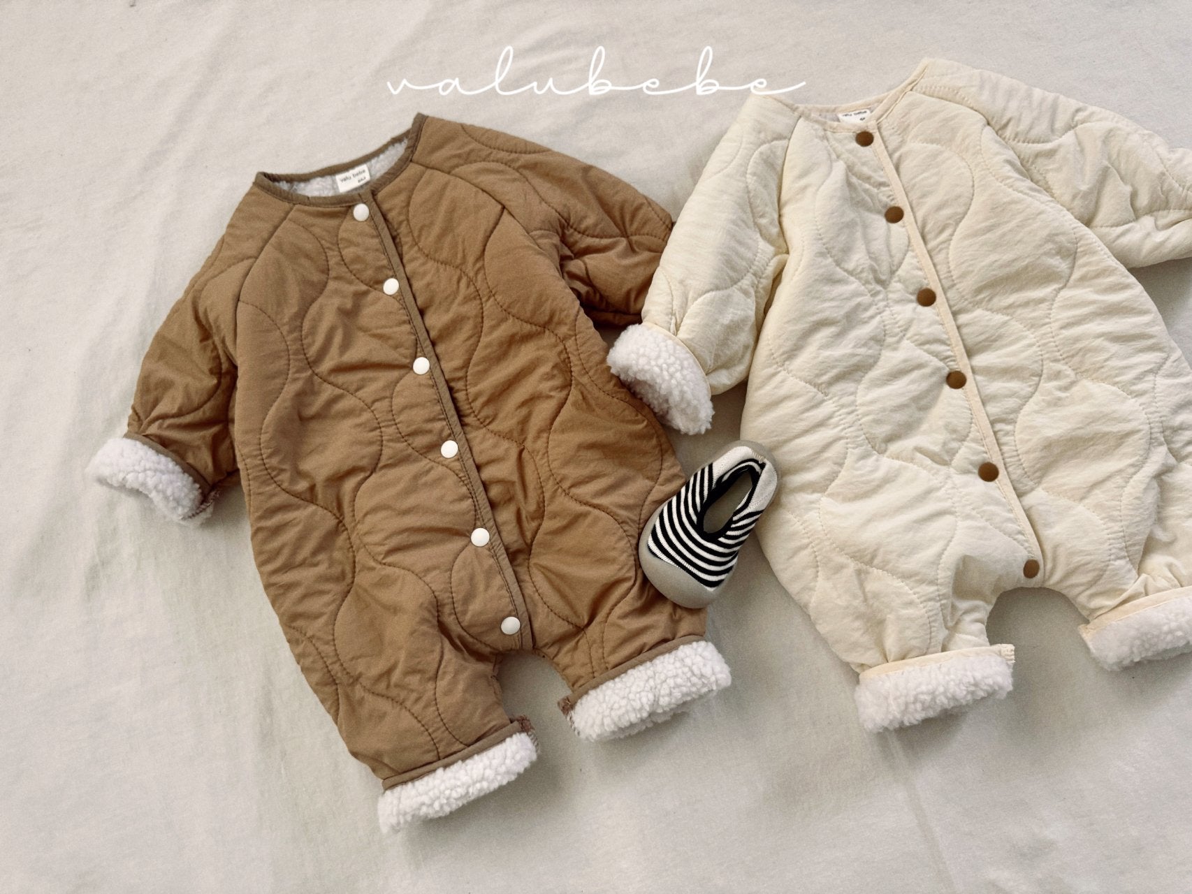 ［valubebe］Warm boa suit (baby)