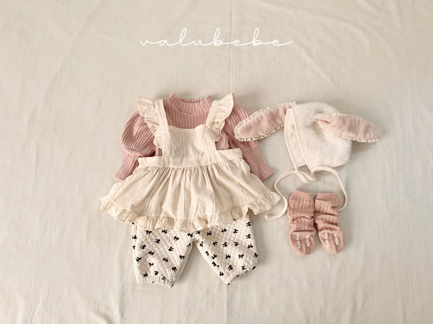 ［valubebe］Elssa half neck puff tops (baby)