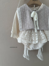［mienbloom.B］Lace cancan suit (baby)