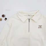 ［bebenine］Nine Zip-Up Sweatshirt