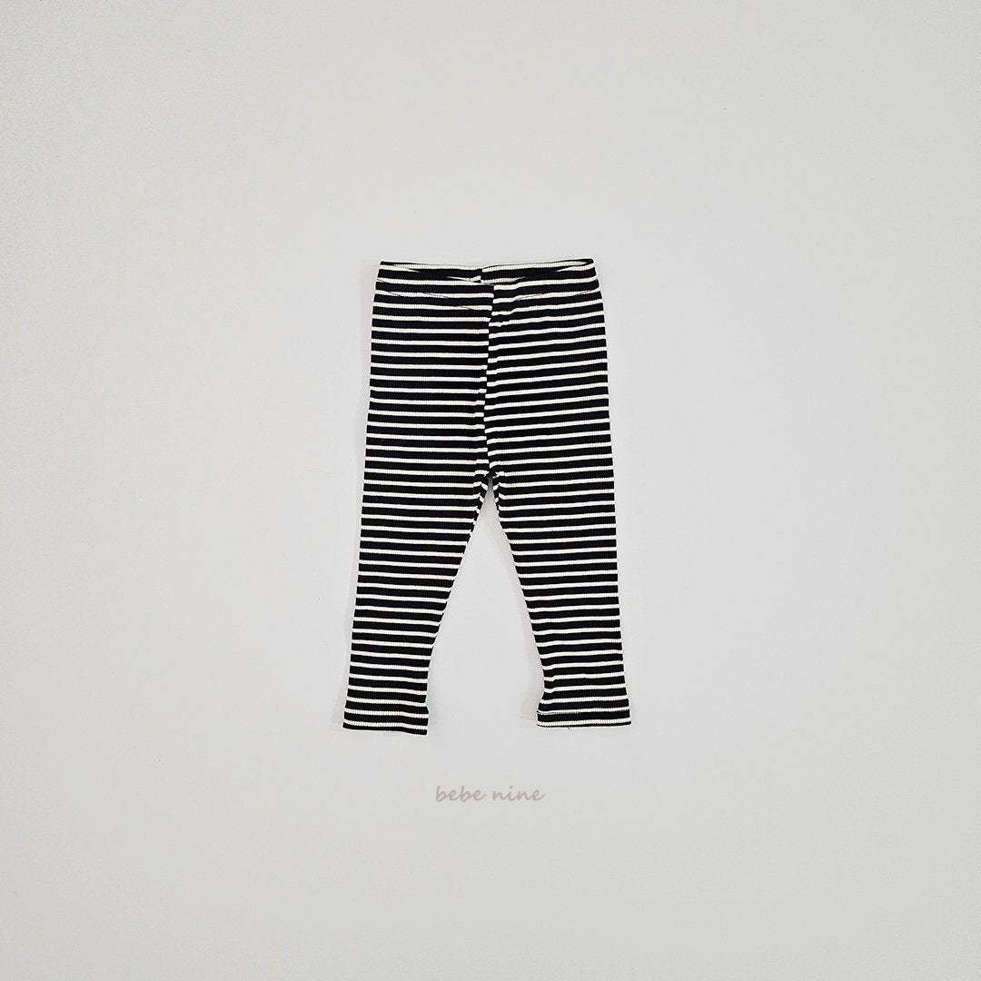 ［bebenine］Nine Stripes Leggings