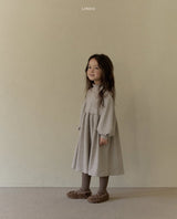 ［LINDO］Stripe turtleneck one-piece