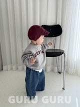 ［guru guru］Wide denim pants (baby & kids)