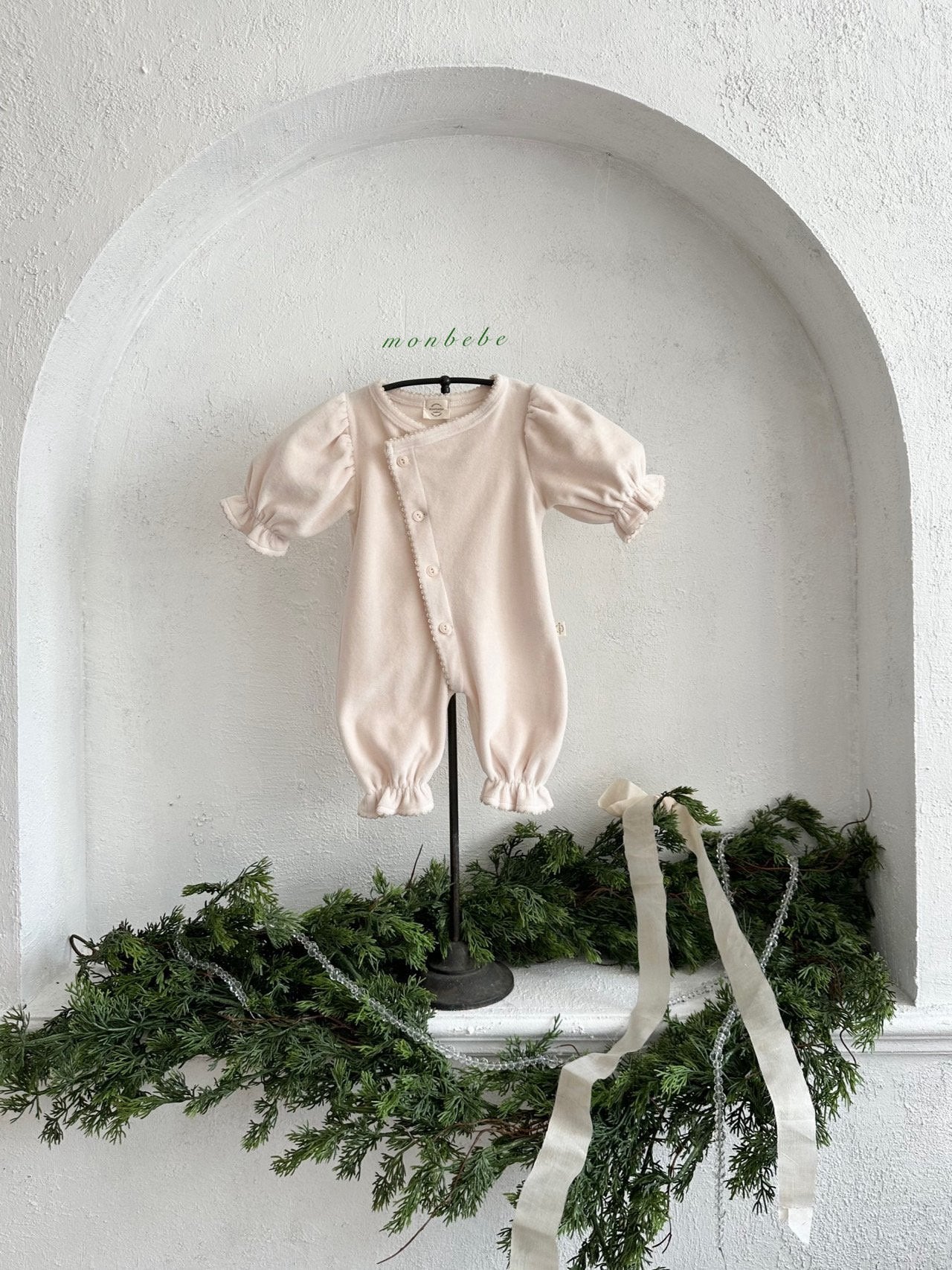 ［monbebe］Bling glow rompers