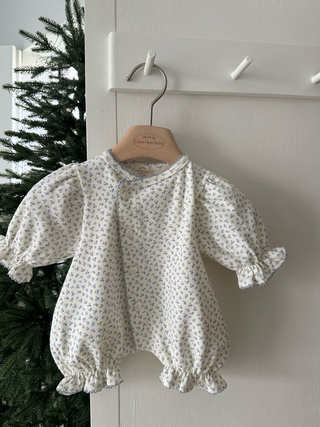 ［monbebe］Flower glowly rompers