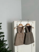 ［monbebe］Window check one-piece