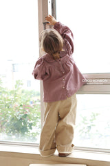 ［DISCO BONBON］Roll cotton pants