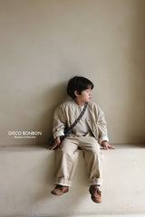 ［DISCO BONBON］Roll cotton pants