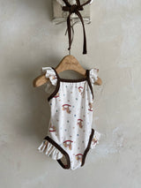 ［Anne shirley］Frill swim wear set